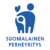 Suomalainen perheyritys-logo, jossa on sininen hahmo, joka pitää lasta sylissään sekä sydänsymboli.